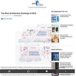 The Best Architecture Drawings of 2016