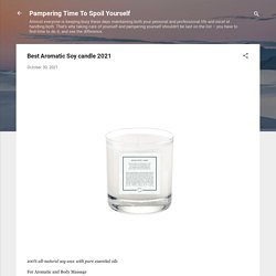 Best Aromatic Soy candle 2021