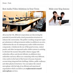 Best Audio/Video Solutions in Your Town