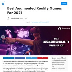 Best Augmented Reality Games for 2021