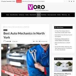 Best Auto Mechanics in North York