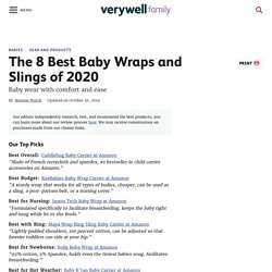 8 Best Baby Wraps and Slings of 2020