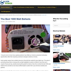 10 Best 1000 Watt Ballasts Reviewed and Rated in 2021