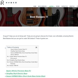 Best Basses !!! - instroreview.com