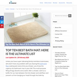 Top Ten Best Bath Mat: Here is The Ultimate List - Showerar.com