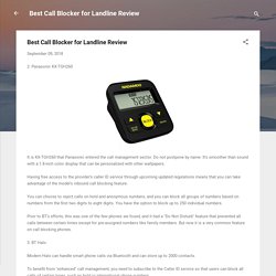 Best Call Blocker for Landline Review