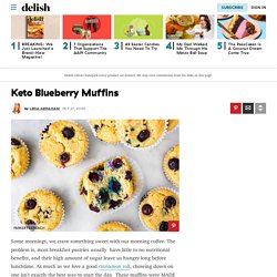 Best Keto Blueberry Muffins Recipe - How To Make Keto Blueberry Muffins
