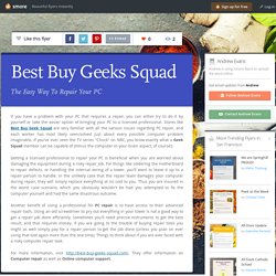 Best Buy Geeks Squad