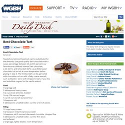 Best Chocolate Tart by America's Test Kitchen