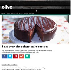 Best ever chocolate cake recipes - olive