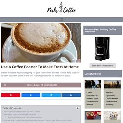 Coffee frother