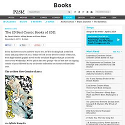 The 20 Best Comic Books of 2011