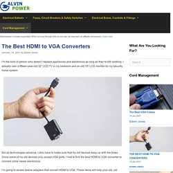 12 Best HDMI to VGA Converters Reviewed and Rated in 2021