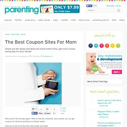 The Best Coupon Sites For Mom