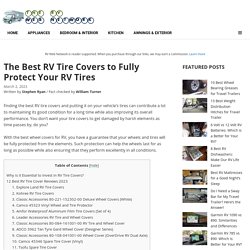 12 Best RV Tire Covers Reviewed and Rated in 2021