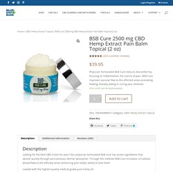 Buy Best CBD Cream for Pain Relief at BlueSkyBuds