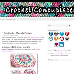 7 Best Crochet Mandala Patterns