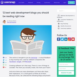 12 best web development blogs to read and follow in 2020