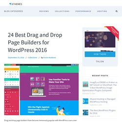 20+ Best Drag and Drop Page Builders for WordPress 2016