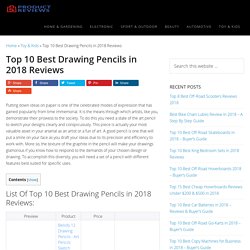 Top 10 Best Drawing Pencils in 2018 Reviews (June. 2018)