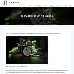 10 the Best Drum Kit Brands. - instroreview.com