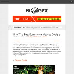 45 of the Best Ecommerce Website Designs
