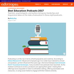 Best Education Podcasts 2017