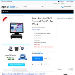 Best EPOS System Pay Per Week - EPOS Direct