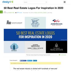 50 Best Real Estate Logos For Inspiration In 2020