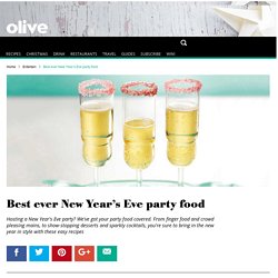 Best ever New Year's Eve party food - olive