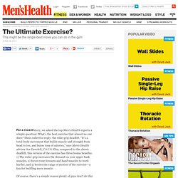 The Best Exercise for Men: Wide-Grip Deadlift