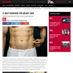 11 best exercises for weight loss
