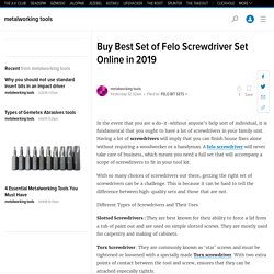 Buy Best Set of Felo Screwdriver Set