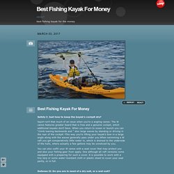 Best Fishing Kayak For Money