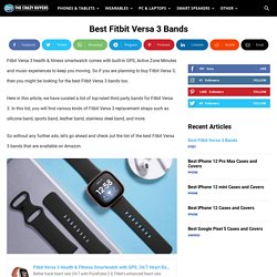 Best Fitbit Versa 3 Bands in 2020