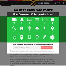 101 best free logo fonts
