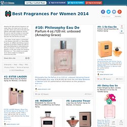 Best Fragrances For Women 2014