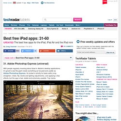 90 best free iPad apps 2014: Best free iPad apps: 31-60