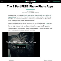 The 9 Best FREE IPhone Photo Apps