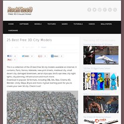 25 Best Free 3D City Models - RockThe3D
