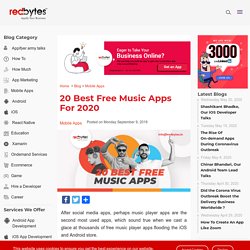 20 Best Free Music Apps For 2020 - Free Music Player Apps