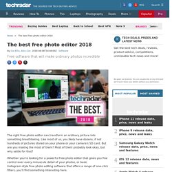 The best free photo editor 2018