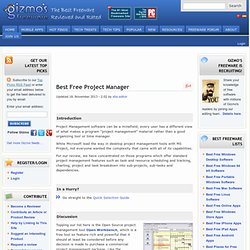Best Free Project Manager