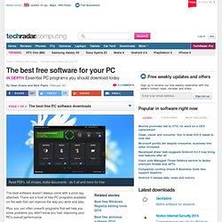 The best free software for your PC