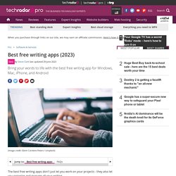 The best free software for writers 2017