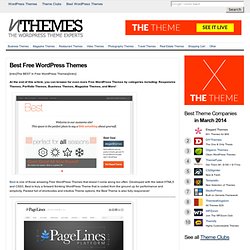 BEST Free WordPress Themes 2012
