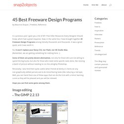 45 Best Free Design Apps