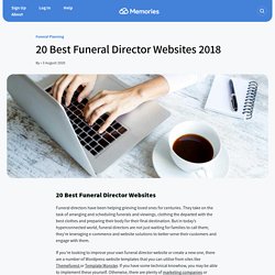 20 Best Funeral Director Websites 2018