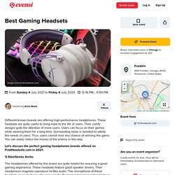 Best Gaming Headsets Brands Available on FindHeadsets.com in 2021