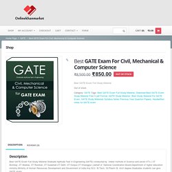 Best GATE Exam Full Study Material